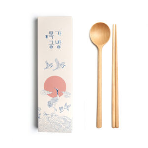 목가공방 천연 오일 순수 달 수저 1인 선물세트 목가공방 천연 오일 순수 달 수저 1인 선물세트