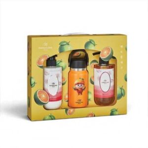 맨도롱제주 굿즈 텀블러 바디세트 텀블러210ml+바디로션300ml+바디워시300ml