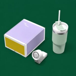 듀홈 선물세트 밀크티 텀블러+폴더블 미니 냉각펜 선풍기 이로나 듀홈 선물세트 밀크티 텀블러+폴더블 미니 냉각펜 선풍기 이로나