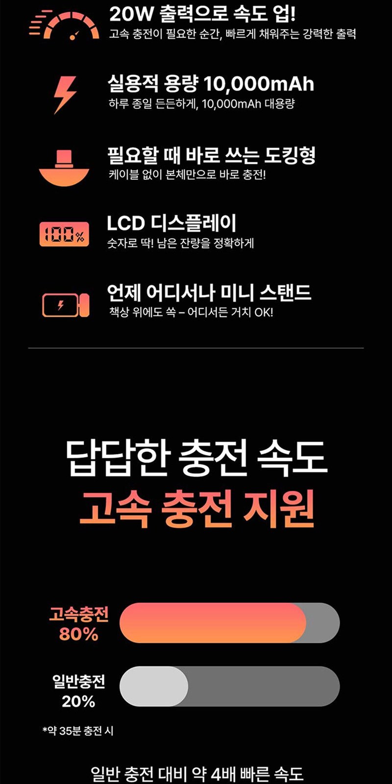 레스쁘리 고급 세트 BB (크로커다일 레터링 우산+도킹형 고속 보조배터리+어반스텐머그475ml) 상세 이미지