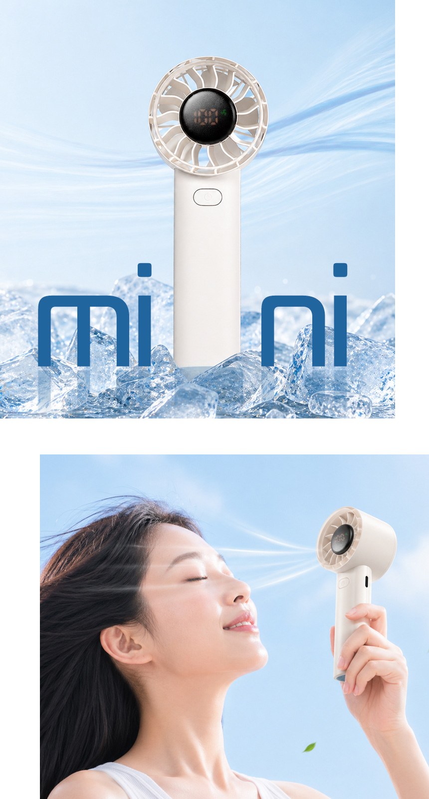 듀홈 쿨샷선풍기 미니핸디 선풍기 이로나 상세 이미지