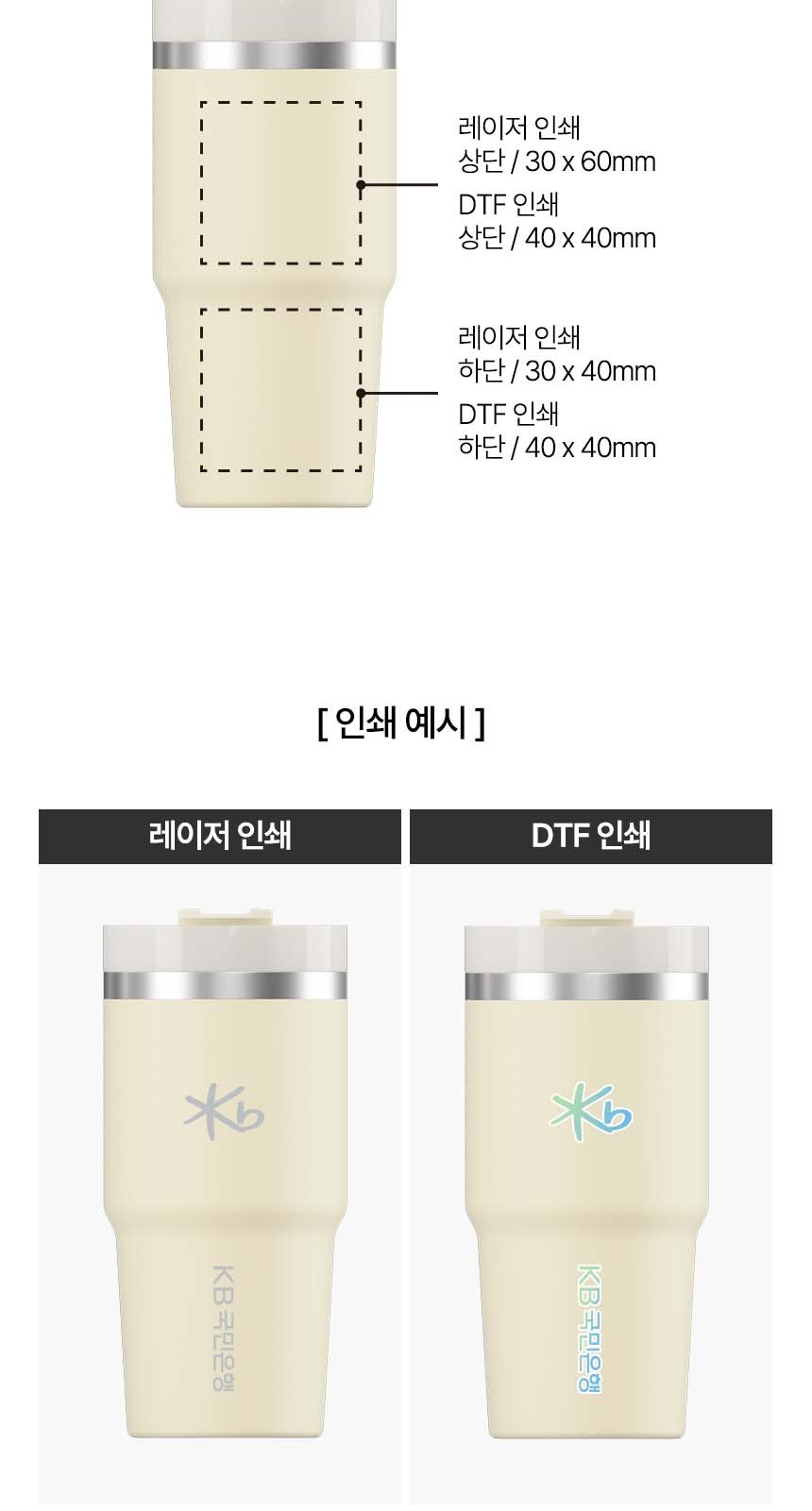 듀홈 선물세트 밀크티 텀블러+클립형 초미니 선풍기 이로나 상세 이미지