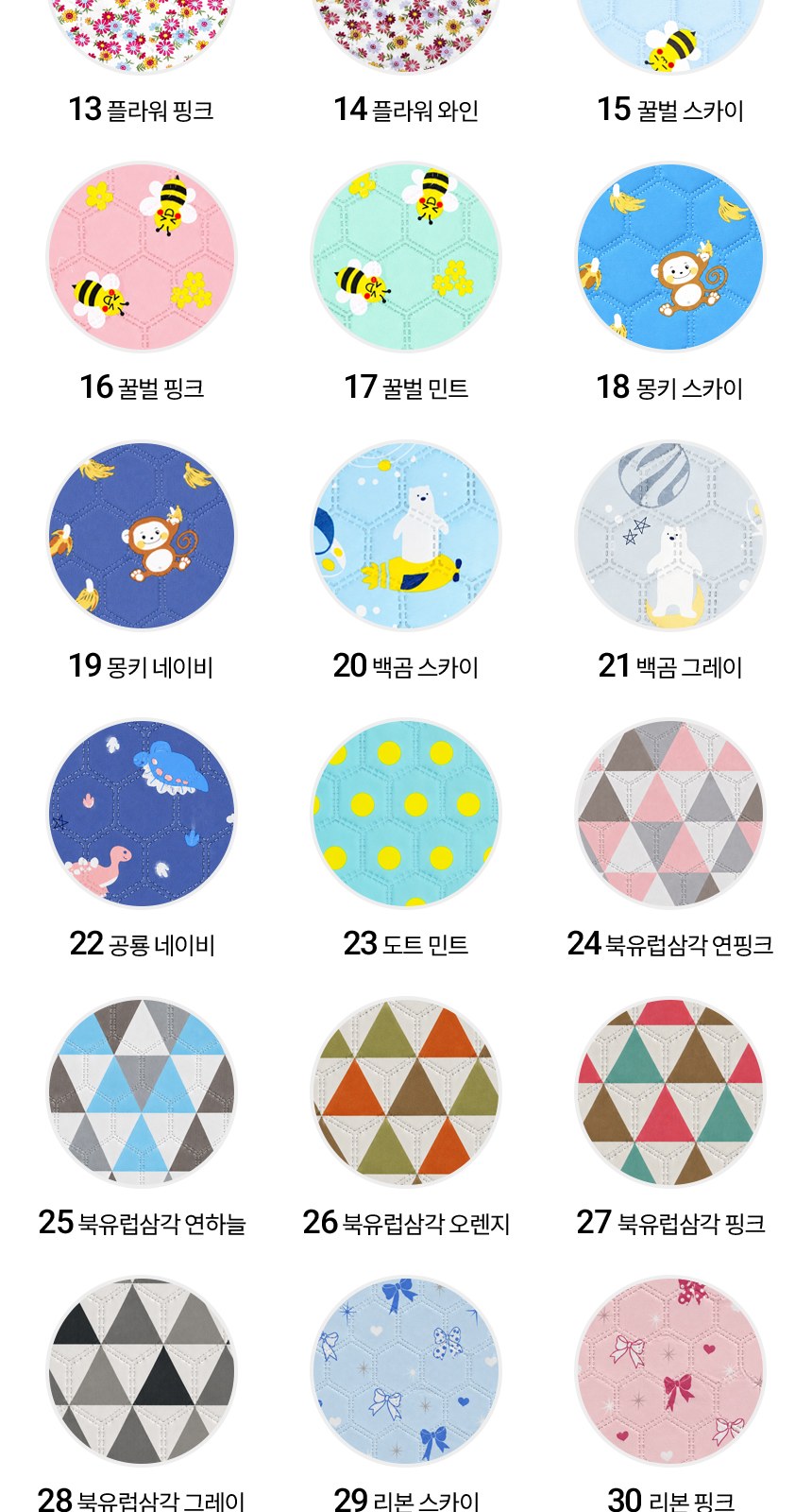 보냉 약파우치 젤 아이스팩 세트 상세 이미지
