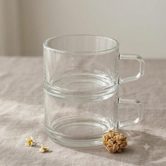 글라스락 일자씨리얼머그 450ml // 국산 글라스락 일자씨리얼머그 450ml // 국산