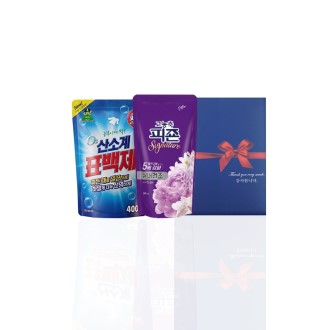 알뜰하게담은 세제세트8호(오투산소계표백제리필1P+고농축피죤리필1P) 알뜰하게담은 세제세트8호(오투산소계표백제리필1P+고농축피죤리필1P)