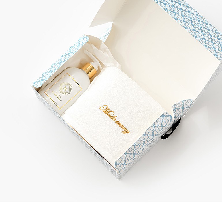 [메이드써니] 호텔 세면타올 모달 40수 170g + 핸드워시 250ml 상세 이미지